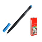 Ручка капиллярная Faber-Castell GRIP, линер 0.4 мм, светло-синяя - Фото 1