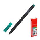 Ручка капиллярная Faber-Castell GRIP, линер 0.4 мм, изумрудная зелень - фото 297922501