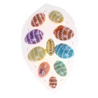 сувенир яйцо микс размеры спиралька (набор 9 шт) - Фото 2