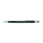 Карандаш цанговый 2.0 мм Faber-Castell TK® 9500 HB зелёный - фото 8583610