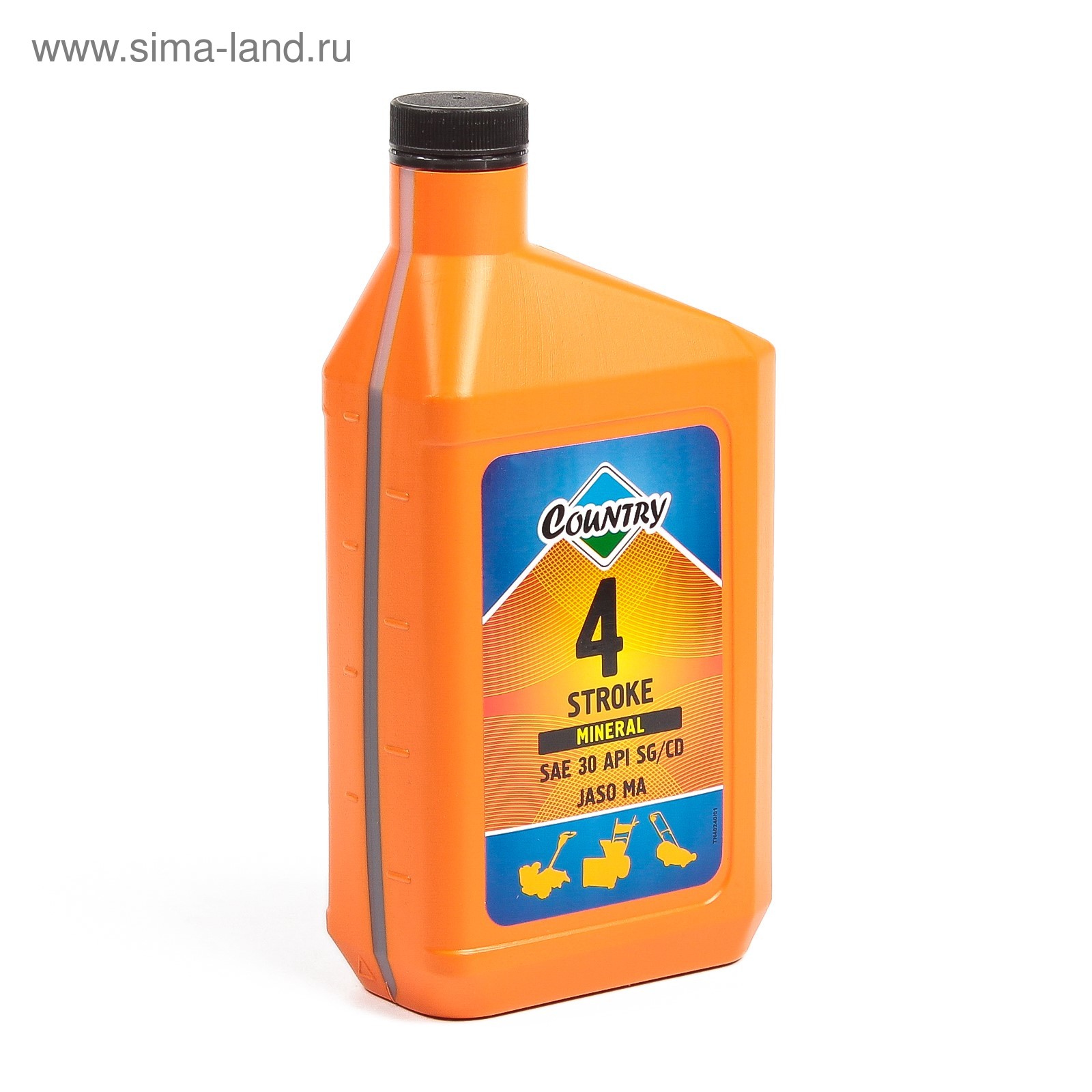 Масло четырехтактное Country минеральное SAE 30 SG/CD, 1 л (2704057 ...
