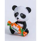 Набор для изготовления игрушки из фетра "Панда", 11,5 см - Фото 1