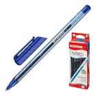 Ручка шариковая KORES, К1, 0.7 мм, F (пишет 2.5 км), треугольный корпус, стержень синий - Фото 1