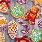 Полотенце «Новогоднее печенье» 35×60 см,100% хлопок 160 г/м² - Фото 2