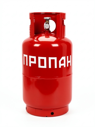 Баллон газовый, 27 л, с вентилем, пустой, ГОСТ 15860-84