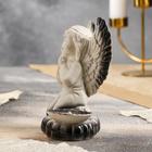 Подсвечник "Молящийся ангел", бело-серый, керамика, 18 см - Фото 4