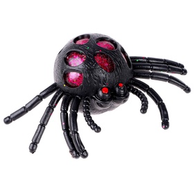 Антистресс игрушка - прикол «Паук», мялка с гидрогелем, МИКС (комплект 12 шт)