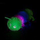 Ёжка «Гусеничка», резиновый, световой, цвета МИКС - Фото 2