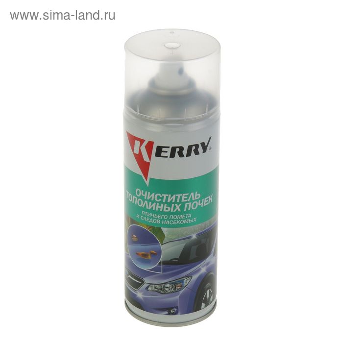 Очиститель кузова Kerry от тополиных почек и следов насекомых, 520 мл, аэрозоль - Фото 1