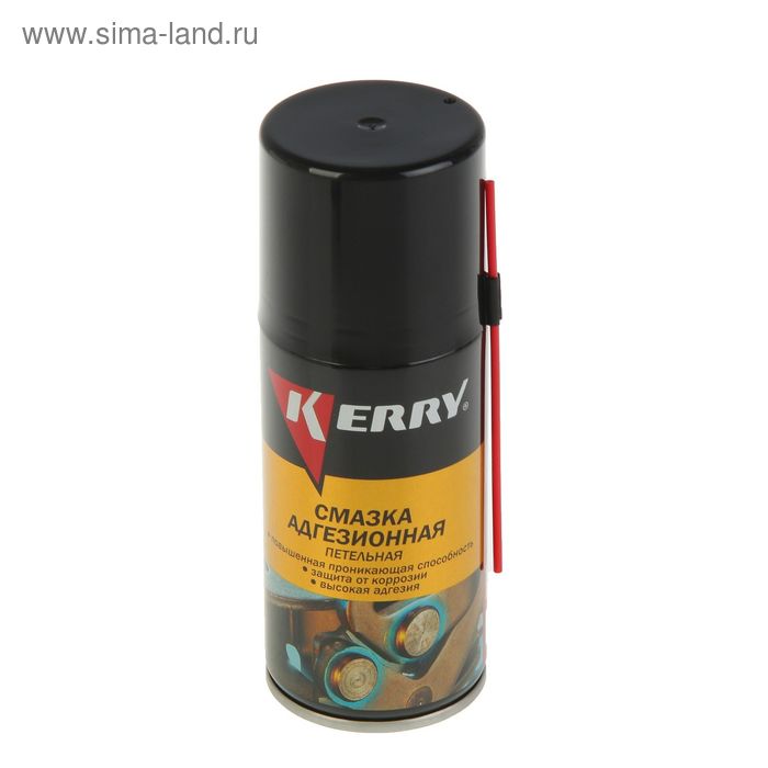 Смазка адгезионная Kerry, петельная, 210 мл, аэрозоль - Фото 1