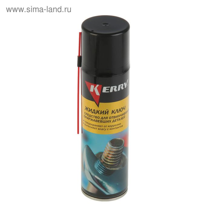Жидкий ключ Kerry для отвинчивания приржавевших деталей, 335 мл, аэрозоль - Фото 1