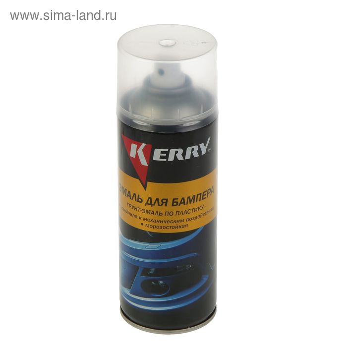 Эмаль для бампера Kerry белая, 520 мл, аэрозоль - Фото 1
