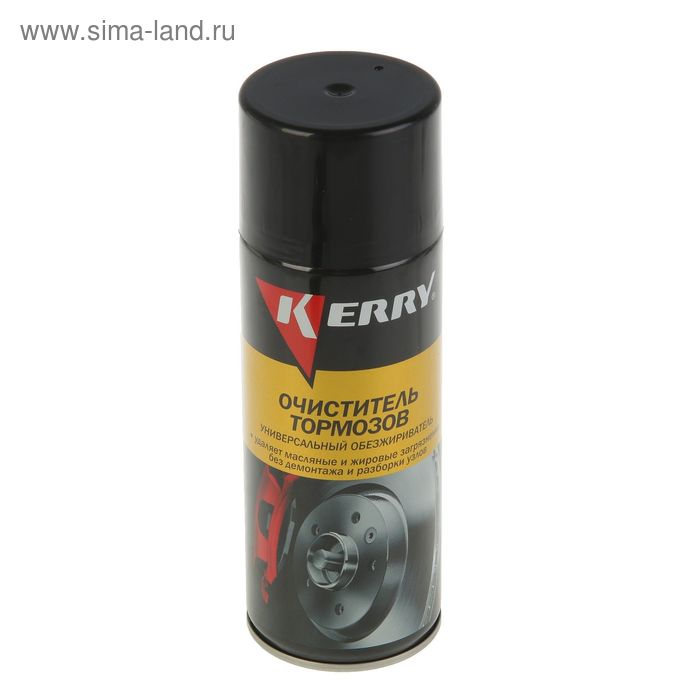 Очиститель деталей тормозов и сцепления Kerry универсальный обезжириватель, 520 мл, аэрозоль - Фото 1
