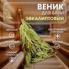 Веник для бани, эвкалиптовый, 53 (±2) см, «Добропаровъ» - Фото 8