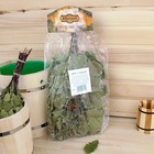 Веник для бани, дубовый, 55 см, с букетом из трав, «Добропаровъ» - Фото 7