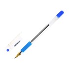 Ручка шариковая MunHwa MC Gold, узел 0.5 мм, чернила синие, штрихкод на ручке - Фото 6