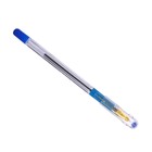 Ручка шариковая MunHwa MC Gold, узел 0.5 мм, чернила синие, штрихкод на ручке - Фото 4