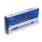 Ручка шариковая MunHwa. MC Gold, синий стержень, узел 0.5 мм - Фото 7