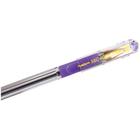 Ручка шариковая MunHwa MC Gold, узел 0.5 мм, чернила фиолетовые, штрихкод на ручке - Фото 5