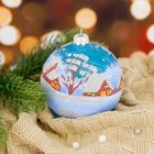 Шар "Деревня", 10 см - Фото 1