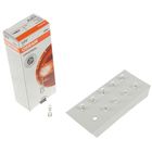 Лампа автомобильная Osram, W2W, 12В, 2 Вт, W2x4.6d - Фото 1