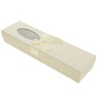 Коробка подарочная, цвет белый, 36 х 9,5 х 6,5 см - Фото 1