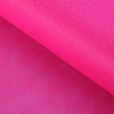 Фетр для упаковок и поделок, однотонный, ярко-розовый, однотонный, двусторонний, рулон 1шт., 50 см x 15 м