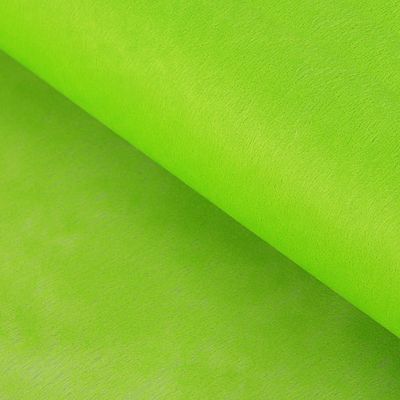 Фетр для упаковок и поделок, однотонный, салатовый, зеленый, двусторонний, рулон 1шт., 0,5 x 15 м