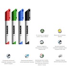 Набор маркеров для доски, 4 цвета, 3.0 мм, KORES, с губкой - Фото 1