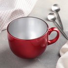 Бульонница 500 мл Flashy Colors, цвет красный - Фото 1