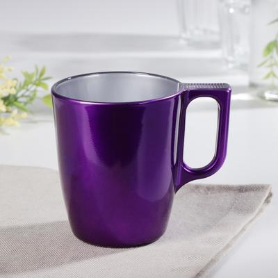 Кружка Flashy, 250 мл, цвет фиолетовый