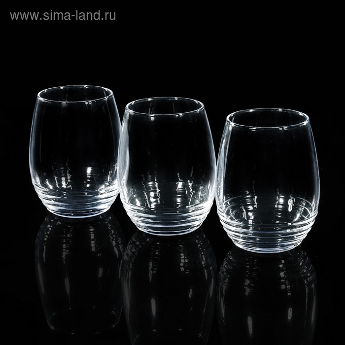Набор стаканов 350 мл Harena Flute, 3 шт - Фото 1