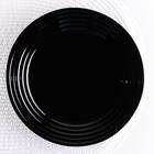 Тарелка десертная Harena Black, d=19 см, цвет чёрный - Фото 1