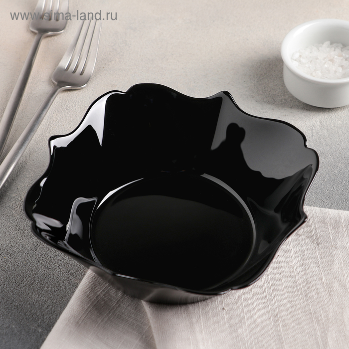 Салатник Authentic Black, 420 мл, d=16 см - Фото 1
