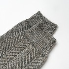 Носки женские шерстяные, цвет серый, размер 23 - Фото 5