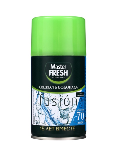 Освежитель Мастер Фреш Свежесть водопада, сменный баллон, 250 мл