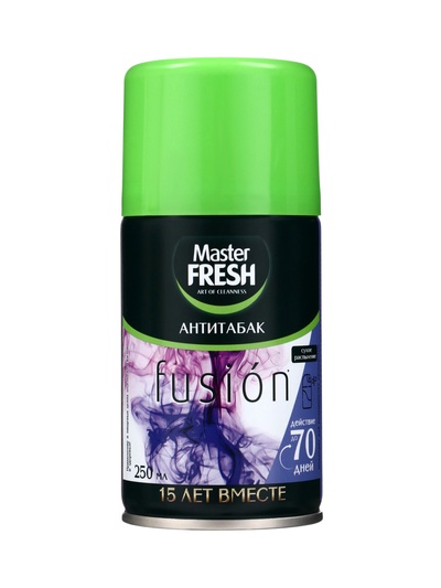 Освежитель Мастер Фреш Антитабак, сменный баллон, 250 мл