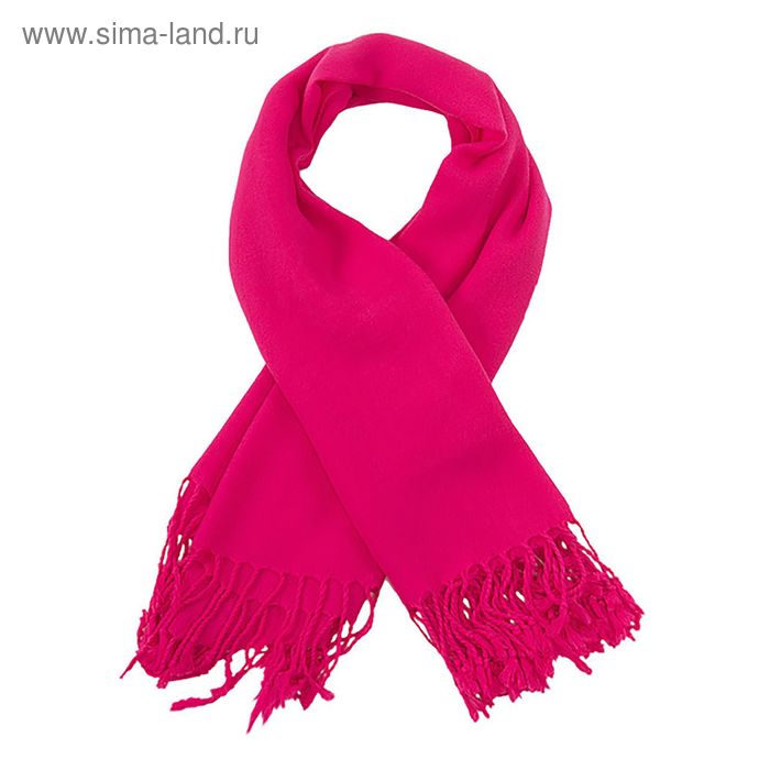Платок текстильный, размер 100х100, цвет розовый F518_10 - Фото 1