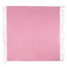 Платок текстильный, размер 100х100, цвет розовый F518_19 - Фото 2