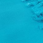 Платок текстильный, размер 100х100, цвет голубой F518_23 - Фото 3