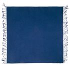 Платок текстильный, размер 100х100, цвет синий F518_45 - Фото 2