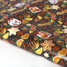 Бумага упаковочная глянцевая "Баночки радости",70х100 см - Фото 1