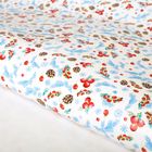 Бумага упаковочная глянцевая "Еловые веточки",70х100 см - Фото 1