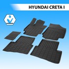 Коврики салона литьевые RIVAL, Hyundai Creta 2016-2021, 62310001 2607504 - фото 3583282