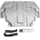 Защита картера и КПП Rival для Seat Altea Freetrack (V - 2.0) 2004-2014, крепеж в комплекте, алюминий 4 мм - Фото 1