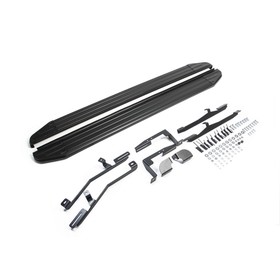 

Порог-площадка "Premium-Black" RIVAL, Hyundai Santa Fe 2012-2018, с крепежом, A180ALB.2305.2