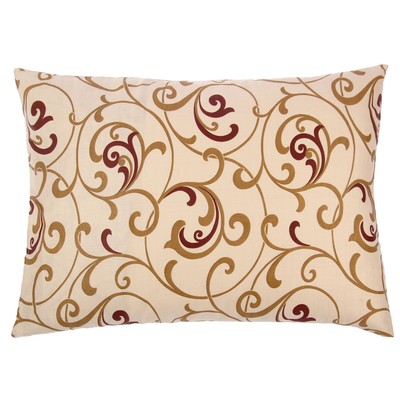 Наволочка Вензель беж 50х70см, сатин 125г/м хл100%