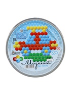 Мозаика шестигранная, 120 элементов (круглая пласт.коробка) - Фото 4