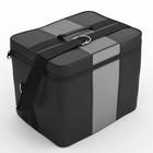 Автомобильная сумка, экокожа, чёрно-серая - Фото 1