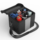 Автомобильная сумка, экокожа, чёрно-серая - Фото 2